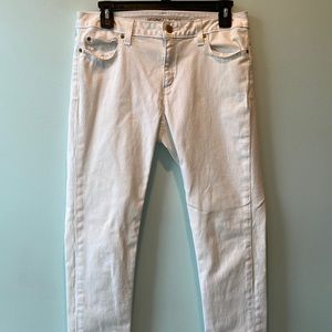 Michael Kors white Izzy skinny jeans